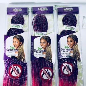 Senegal crochet twist weave hair extensions